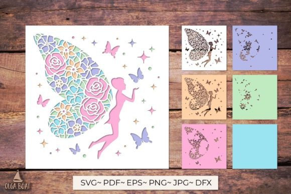 3d Flowers Fairy and Stars Card Graphics and Crafts Review