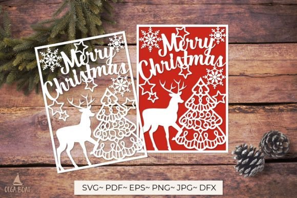 3d Reindeer Merry Christmas Card Review