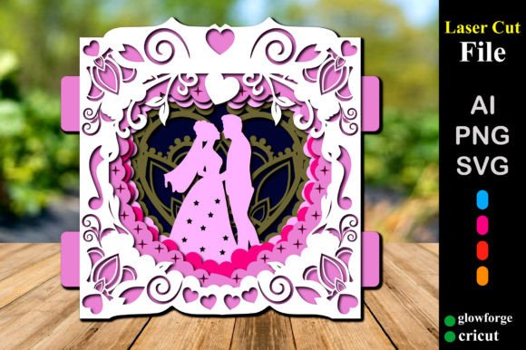 3D Wedding Popup Tunnel Card Template: Laser Cutting & Wedding Design Review