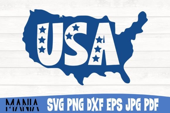 America Map SVG Design: A Practical Graphic Template for Digital Sellers