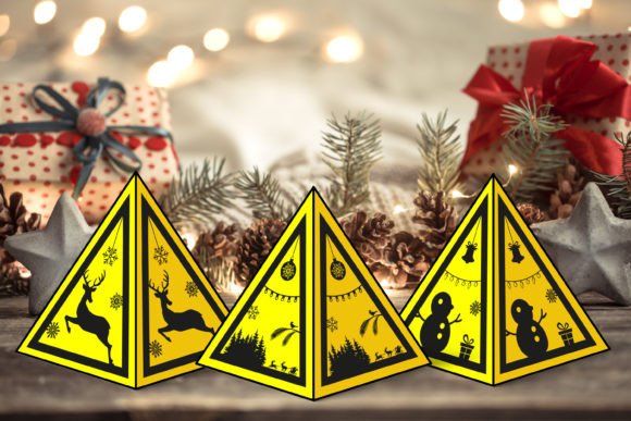 Christmas Pyramid Box Laser Cut Design Review