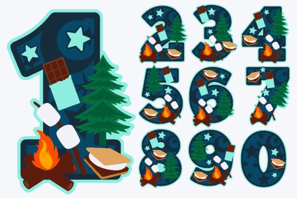 S More Numbers: A 3D SVG Graphic Design Asset for Crafts and Local Branding