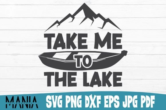 Take Me to the Lake: A Versatile Graphic Template for Creative Branding