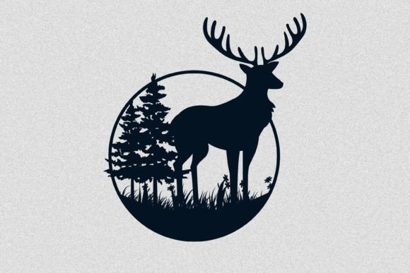 Welcome Deer Svg Trees: A Versatile Graphic Design Asset for Crafts